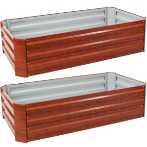 Galvanized+Steel+Raised+Beds+Inch+Rectangle+Woodgrain
