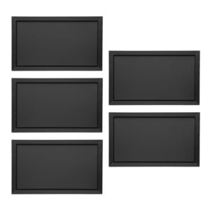 Magnetic+Wall+Chalkboard+with+Pine+Frame+Black+Pack
