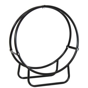 Sunnydaze+Steel+Firewood+Log+Hoop+-+24-Inch