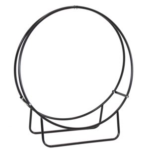 Sunnydaze+Steel+Firewood+Log+Hoop+-+40-Inch