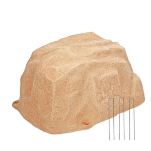 Polyresin%2BLowProfile%2BLandscape%2BRock%2Bwith%2BStakes
