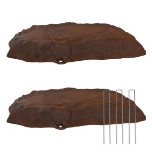 FlatProfile%2BArtificial%2BGarden%2BRock%2Bwith%2BStakes%2BPack