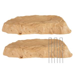 FlatProfile%2BArtificial%2BGarden%2BRock%2Bwith%2BStakes%2BPack