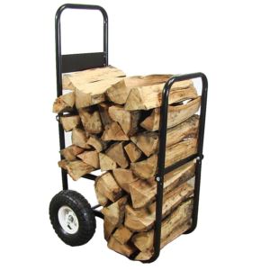 Heavy+Duty+Steel+Firewood+Log+Cart