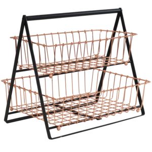 Tier%2BCollapsible%2BStorage%2BBasket%2Bwith%2BNonslip%2BFeet