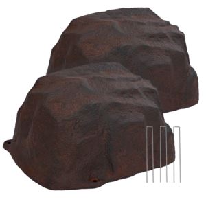 Polyresin%2BLowProfile%2BLandscape%2BRock%2Bwith%2BStakes%2BPack