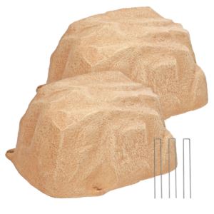 Polyresin%2BLowProfile%2BLandscape%2BRock%2Bwith%2BStakes%2BPack