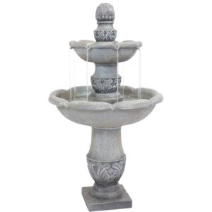 French+Garden+Reinforced+Concrete+Outdoor+Tier+Water+Fountain