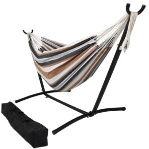 Brazilian+Person+Double+Hammock+with+Portable+Stand