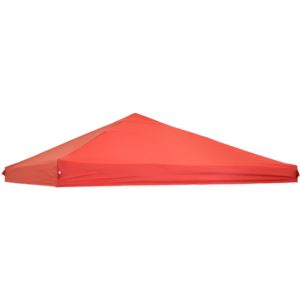 Sunnydaze+x+Foot+Standard+PopUp+Canopy+Shade+Red