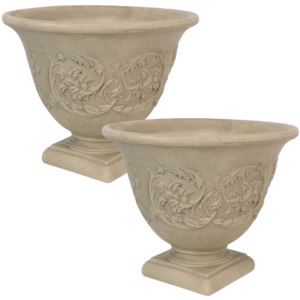 in+Darcy+DualWall+Polyresin+Planter+Beige+Set+of