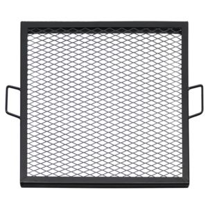 XMarks+Square+Fire+Pit+Cooking+Grill+Grate+Inch