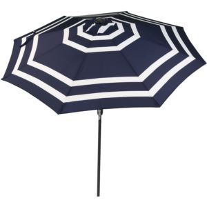 Solar+Patio+Umbrella+w+Tilt+Crank+Aluminum