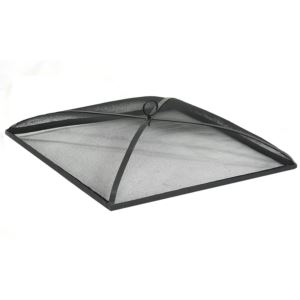 Square+Mesh+Fire+Pit+Spark+Screen+-+30-Inch