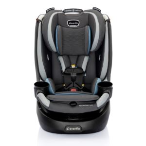 Revolve360+Slim+Rotational+2-in-1+Car+Seat+w%2F+Quick+Clean+Cover+Stow+Blue