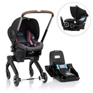 Shyft+DualRide+Car+Seat+%26+Stroller+Combo+w%2F+CarryAll+Storage+Bag+Sylva+Pink