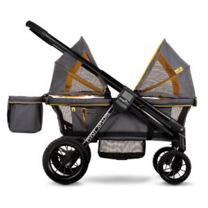 Pivot+Xplore+AllTerrain+Stroller+Wagon+Adventurer+Gray