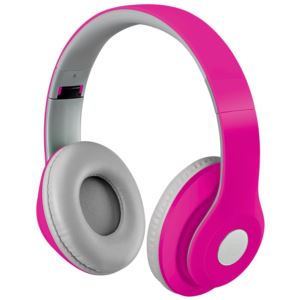 Bluetooth+Wireless+Headphones+w+Builtin+Microphone+Matte+Pink
