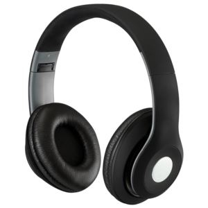 Bluetooth+Wireless+Headphones+w+Builtin+Microphone+Black