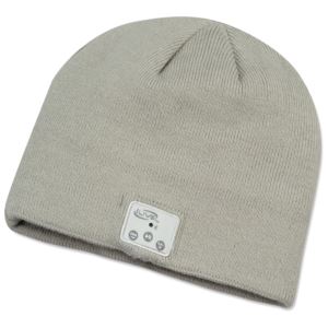 Bluetooth+Knit+Cap+w+Builtin+Speakers+and+Mic+Gray