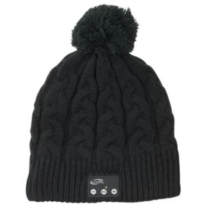 Bluetooth+Wireless+Music+Beanie+w+Builtin+Speakers+and+Mic+Black