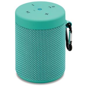 Waterproof+Fabric+Portable+Speaker+w+Speakerphone+Turquoise