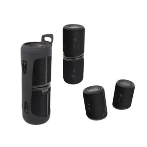 Magnetic+Portable+Dual+Wirless+Speakers+Black