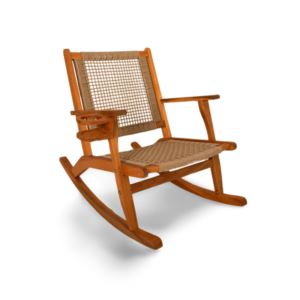Vega+Natural+Stain+Outdoor+Rocking+Chair
