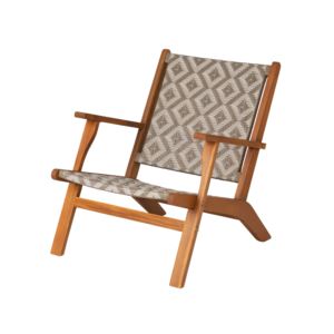 Vega+Natural+Stain+Outdoor+Chair+Diamond+Weave+Wicker