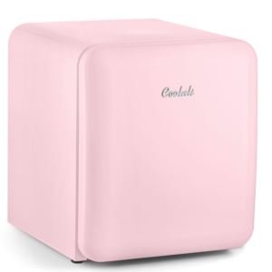 Curve+Cubic+Feet+Freestanding+Mini+Fridge+Pink