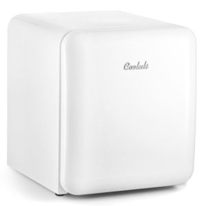 Decor+1.7+Cubic+Feet+Freestanding+Mini+Fridge+White