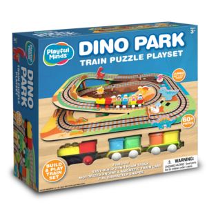 Dino+Park+Train+Puzzle+Ages+Years