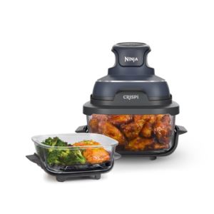 Crispi+in+Portable+Glass+Air+Fryer+Cooking+System