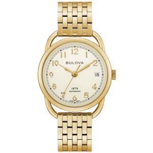 Ladies%27+Commodore+Automatic+Gold-Tone+Stainless+Steel+Watch+Champagne+Dial