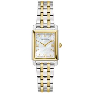 Ladies+Sutton+TwoTone+Stainless+Steel+Watch+MotherofPearl+Dial
