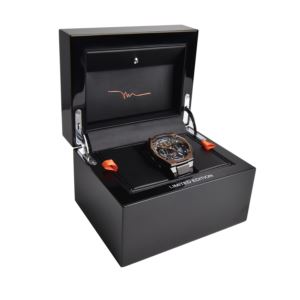 Men%27s+Series+X+Marc+Anthony+Chronograph+Black+Leather+Strap+Black+Dial