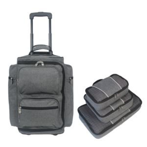 Pocket+Cruiser+20%22+Wheeled+Duffel+w%2F+3pc+Packing+Cubes
