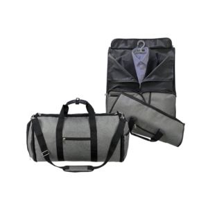 Convertible+Duffel%2FGarment+Bag+Heather+Gray
