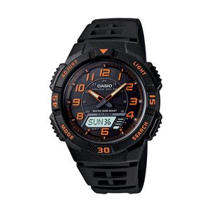 Ana%2FDigi+Solar+Powered+Watch+Black+Resin+Band