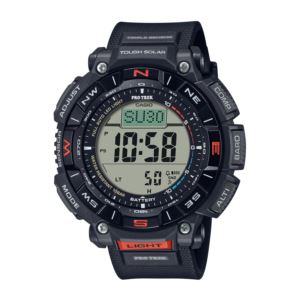 Pro+Trek+Triple+Sensor+Digital+Black+Biomass+Plastic+Watch