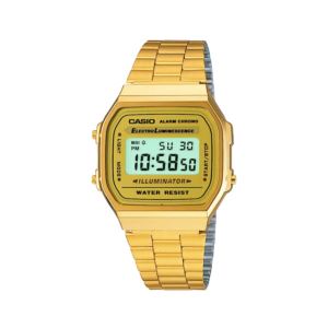 Unisex+Vintage+Digital+Gold-Tone+Bracelet+Watch