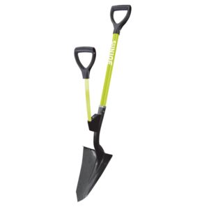 40-In+Strain-Reducing+D-Handle+Spear+Head+Shovel+W%2FSpring+Assist+Handle