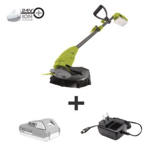 Cordless+Lightweight+Stringless+Grass+Trimmer+Kit