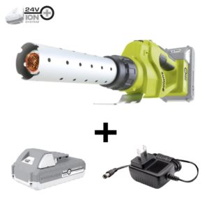 Volt+Ah+Cordless+Elec+Degree+Fire+Starter+For+Charcoal+Grills