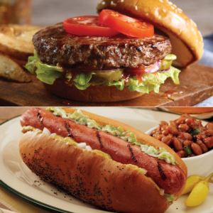 Twelve+4.5oz+Classic+Steakburgers+%26+Twelve+3.2oz+Beef+Hotdogs