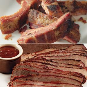 Three+Slabs+BBQ+Ribs+w%2F+Sauce+%26+Two+28oz+Beef+Brisket+w%2F+Sauce