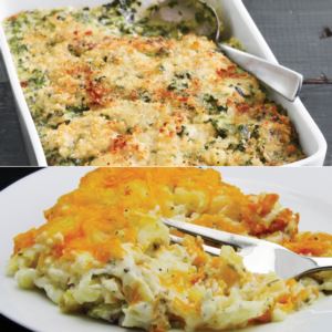 30oz+Creamed+Spinach+%26+32oz+Baked+Potato+Casserole