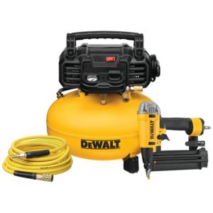 18Ga+Brad+Nailer+%26+Pancake+Compressor+Kit