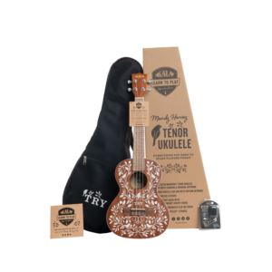 Mandy+Harvey+Learn+to+Play+Signature+Series+Rosewood+Tenor+Ukulele+Set