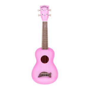 Soprano+Dolphin+Ukulele+w%2F+Tote+Bag+Pink+Burst